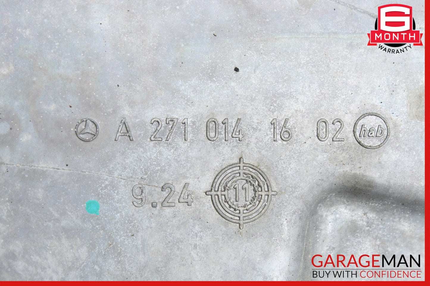 12-15 Mercedes W204 C250 SLK250 M271 1.8L Lower Oil Pan Section 2710141602 OEM