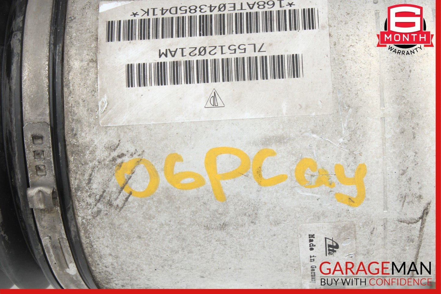 03-06 Porsche Cayenne Turbo 955 Rear Left Shock Absorber Strut Spring OEM