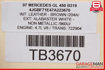 03-11 Mercedes X164 GL450 GL550 CLS500 Front Left Driver Seat Control Module OEM