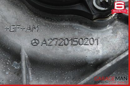05-13 Mercedes W204 C300 Front Left Side Engine Timing Chain Cover Plate OEM