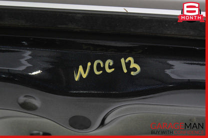 09-17 Volkswagen VW CC Rear Right Side Exterior Door Shell Panel Black OEM