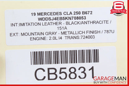 14-19 Mercedes W117 CLA250 Rear Left / Right Suspension Camber Strut Control Arm