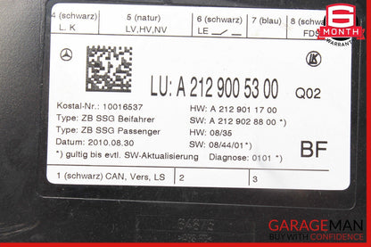 08-20 Mercedes E350 SLK250 C300 Front Right Passenger Side Seat Control Module