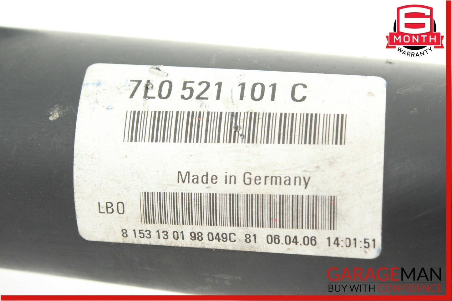 03-06 Porsche Cayenne 955 Turbo S Front Propeller Driveshaft Drive Axle Shaft