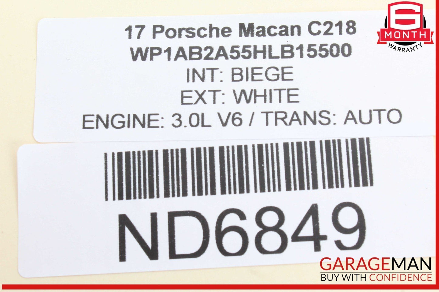 15-18 Porsche Macan 95B Navigation Command Control Module Unit 7PP035620CE OEM
