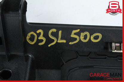 03-08 Mercedes R230 SL500 Rear Deck Shelf Speaker Trim Cover Panel Assembly