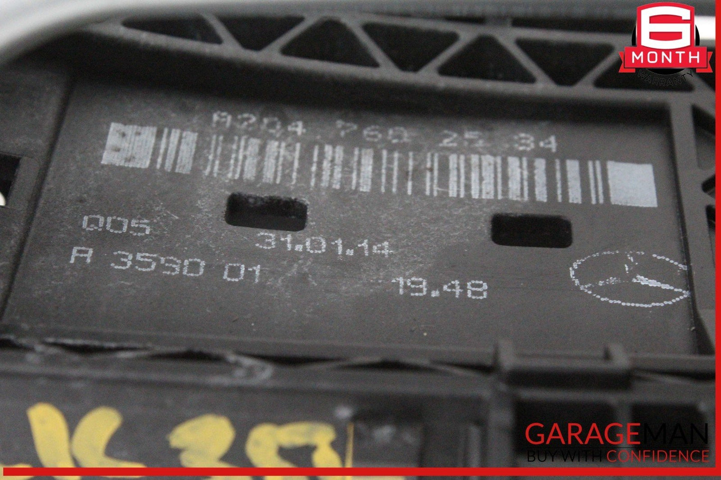 10-15 Mercedes X204 GLK350 4MATIC Rear Left Driver Side Exterior Door Handle OEM