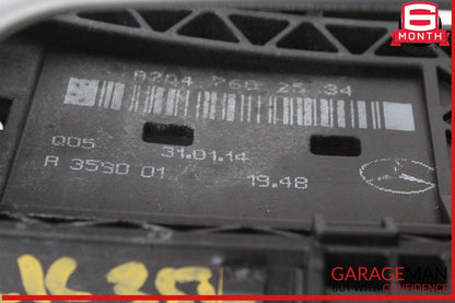 10-15 Mercedes X204 GLK350 4MATIC Rear Left Driver Side Exterior Door Handle OEM