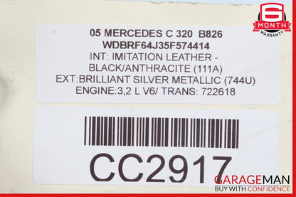 01-05 Mercedes W203 C230 C240 C320 Engine Cooling Radiator 2035000503 OEM