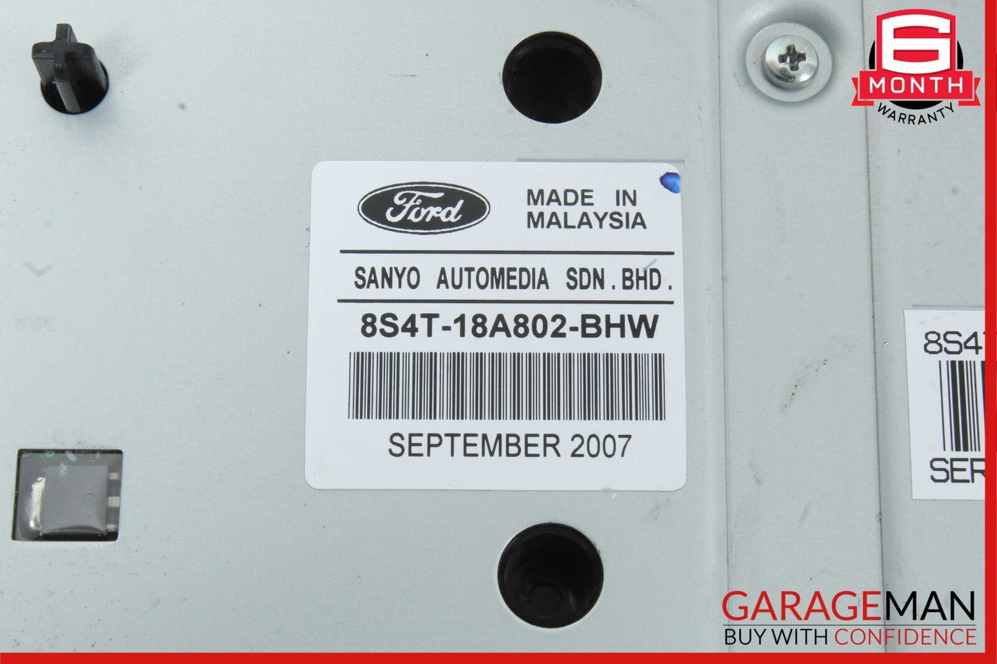 08-11 Ford Focus Center Dashboard AM FM CD AUX Radio Switch Control Module Panel