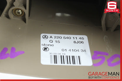 03-06 Mercedes W220 S430 CL600 Steering Column Control Switches Assembly OEM