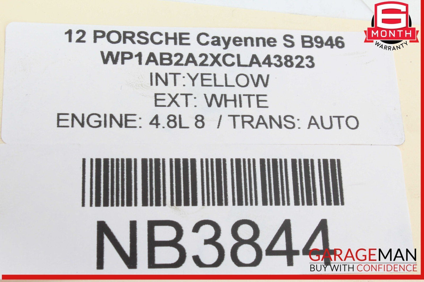 11-18 Porsche Cayenne S 958 Rear Left Driver Side Lower Control Arm OEM