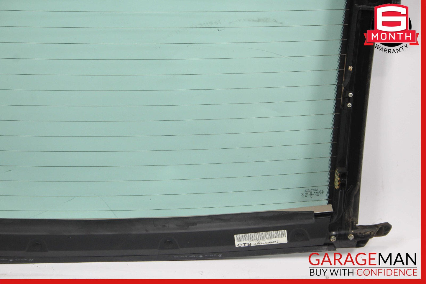 03-11 Mercedes R230 SL500 SL550 Rear Windshield Back Window Auto Glass Panel