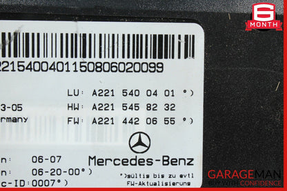 07-14 Mercedes W216 CL550 Electric Power Supply Control Fuse Box Module Unit