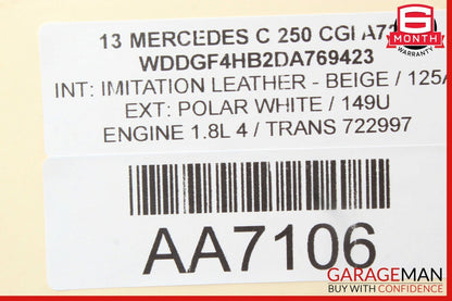 10-14 Mercedes W204 C250 C350 E400 Tele Aid Control Module 2319012201 OEM