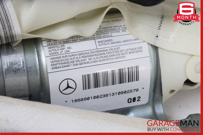 13-16 Mercedes X166 GL450 GL550 Roof Curtain Air Bag Right Passenger Side OEM