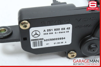 06-12 Mercedes X164 GL450 4MATIC Rear Left Side Quarter Window Regulator Motor