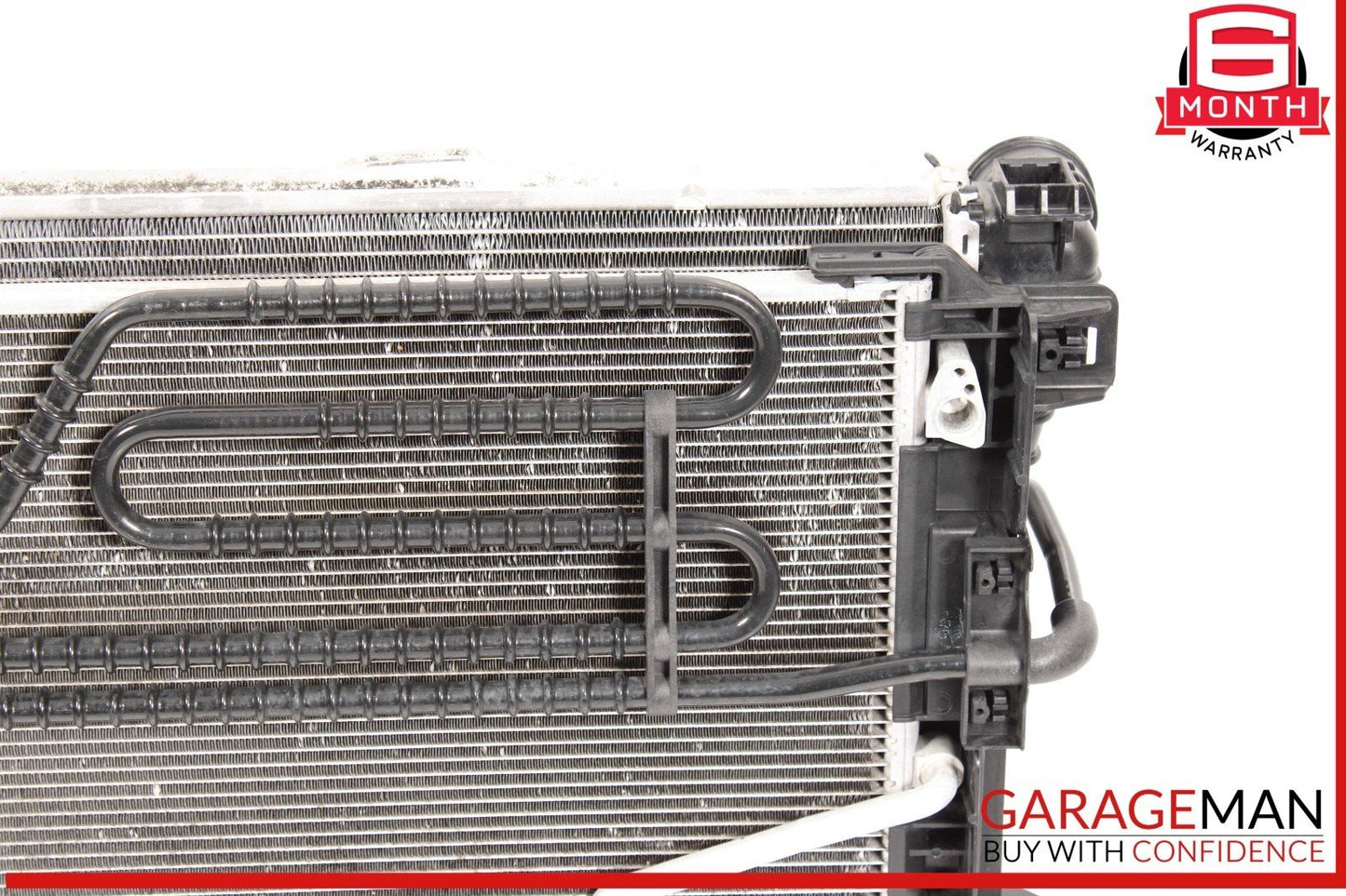 12-15 Mercedes W204 C250 M271 Engine Cooling Radiator AC Air A/C Condenser OEM