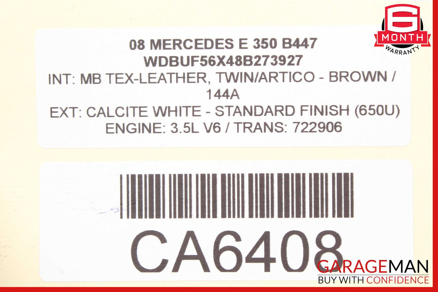03-11 Mercedes SL500 CLS55 AMG E350 Front Right Side Lower Wishbone Control Arm