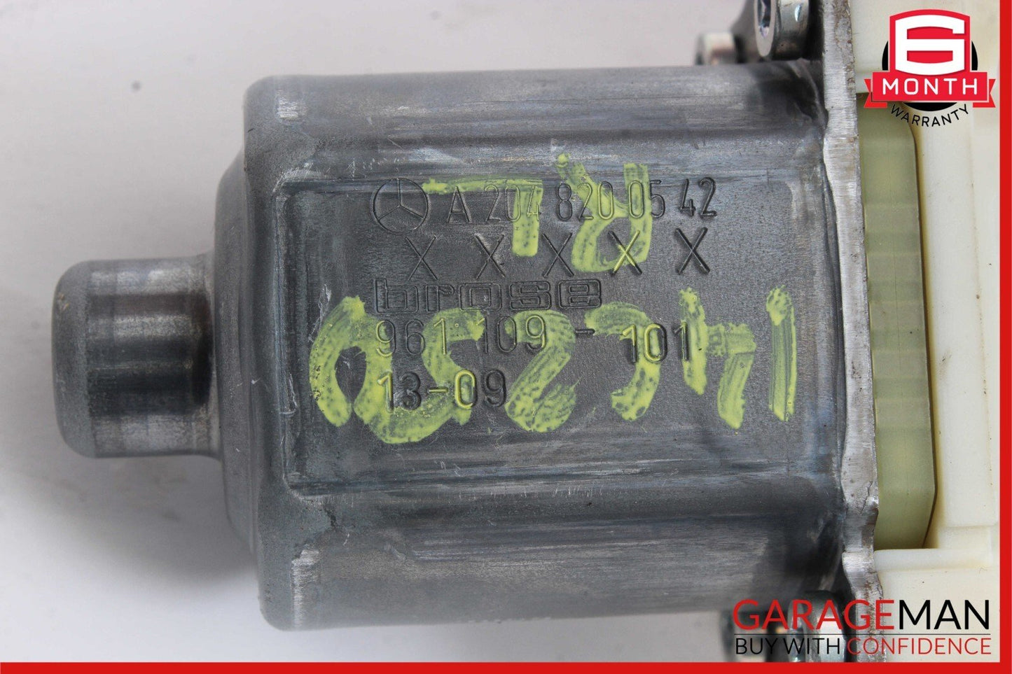 08-16 Mercedes C250 E350 E400 GLK350 Rear Left Door Window Regulator Motor