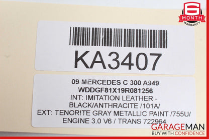 03-08 Mercedes R230 SL500 Front Left Side Backrest Recline Switch Panel Beige