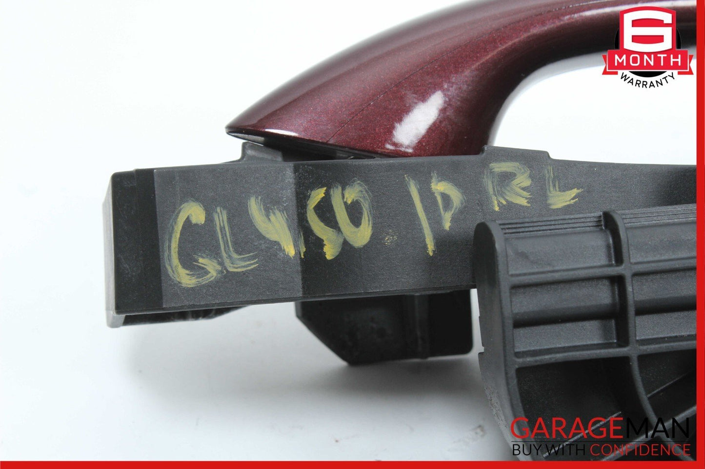 06-13 Mercedes GL450 ML450 Rear Left Side Exterior Door Handle Carneol Red