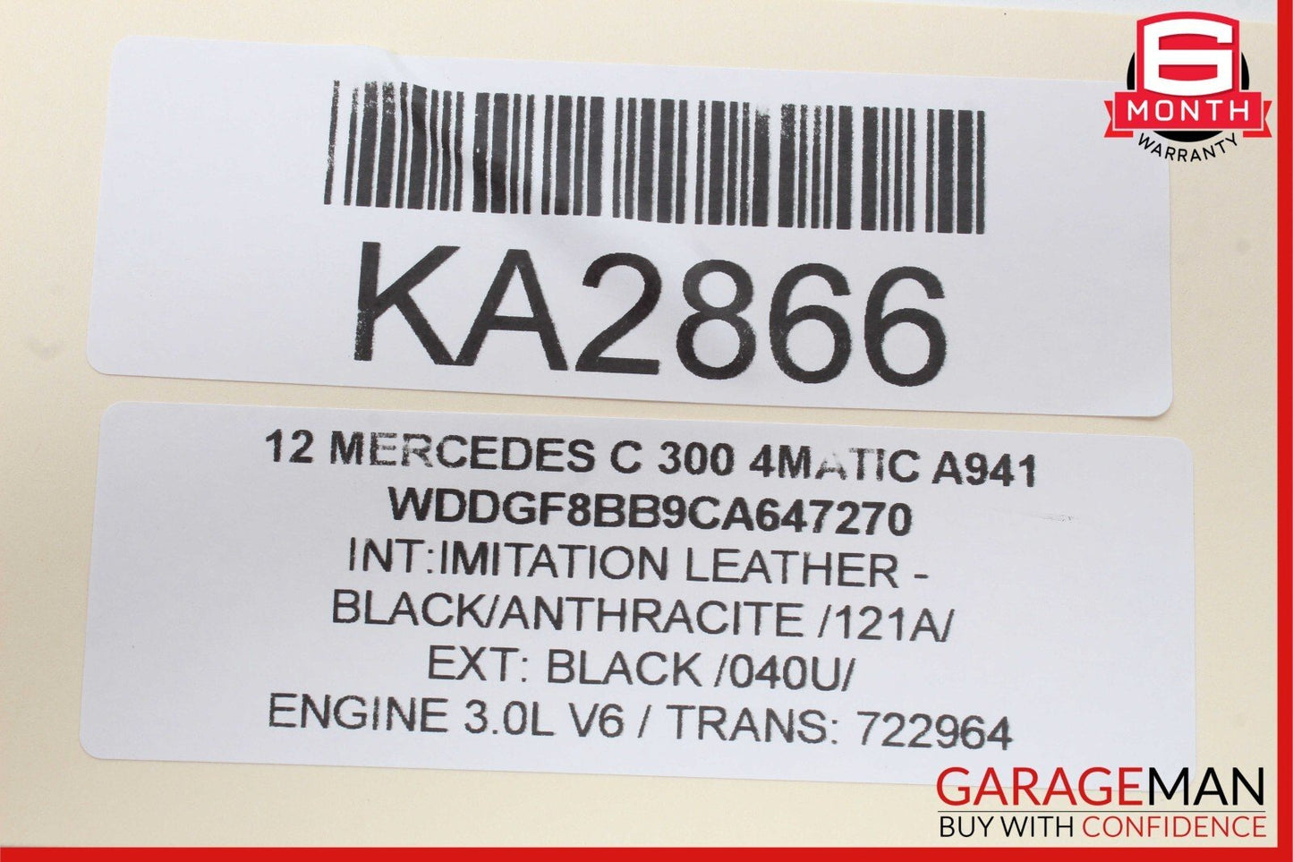 08-14 Mercedes W204 C300 C350 Rear Right Side Door Control Unit Module OEM