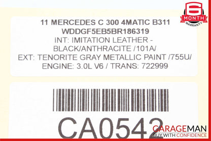 08-14 Mercedes E550 C300 E350 Power Brake Booster Master Cylinder Reservoir