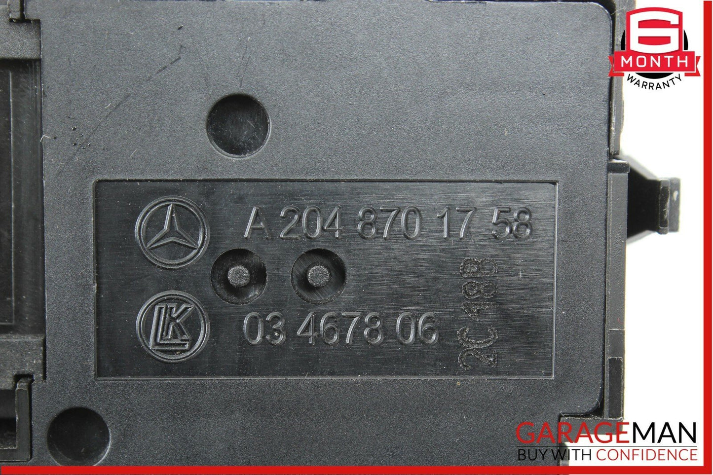 08-15 Mercedes W204 C250 C300 Front Right Side Seat Adjustment Control Switch
