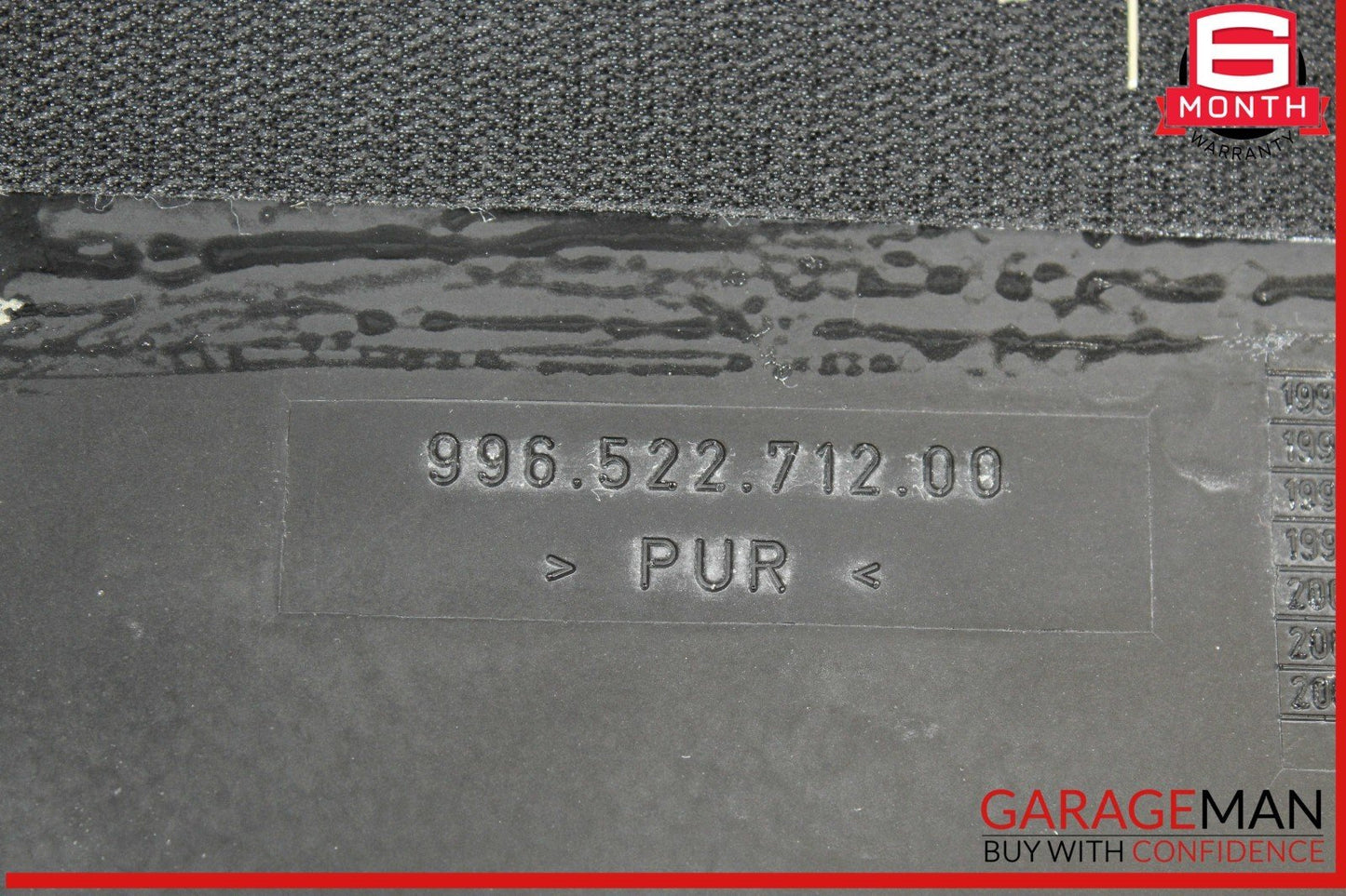 99-05 Porsche Carrera 911 996 Rear Right Passenger Side Lower Seat Cushion OEM