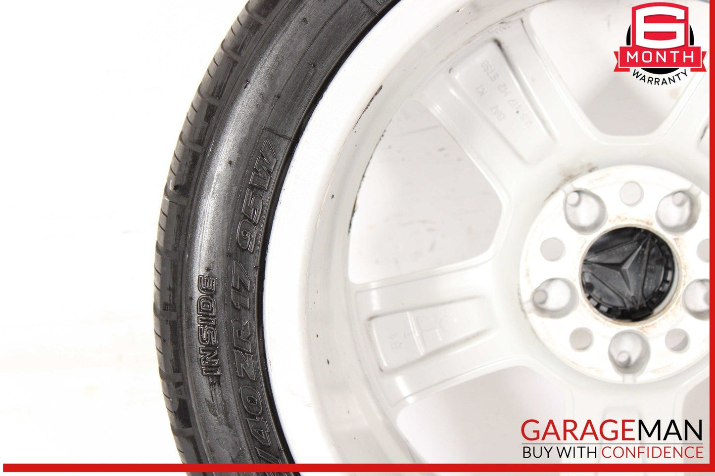 08-15 Mercedes W204 C250 C350 Rear Left / Right Wheel Tire Rim 8.5Jx17H2 ET58