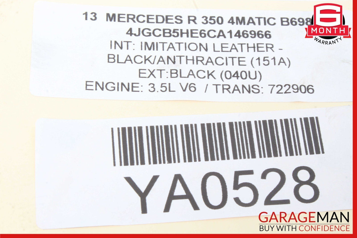 11-13 Mercedes W251 R350 Front Left Side Headlight Support Bracket Frame Assy