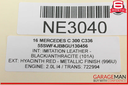 15-20 Mercedes W205 C300 S550 Satellite Radio Receiver Control Module Unit OEM