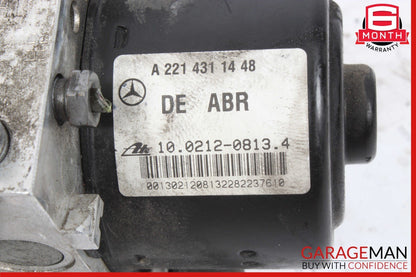 10-14 Mercedes W221 S550 CL550 ABS Anti Lock Brake Pump Module 2219014700 OEM
