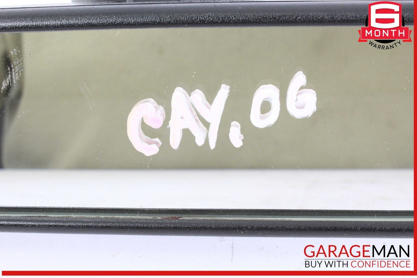 03-06 Porsche Cayenne S 955 Interior Top Upper Rear View Mirror Black OEM