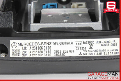 09-13 Mercedes X164 GL450 Left or Right Seat Headrest Screen Monitor Display