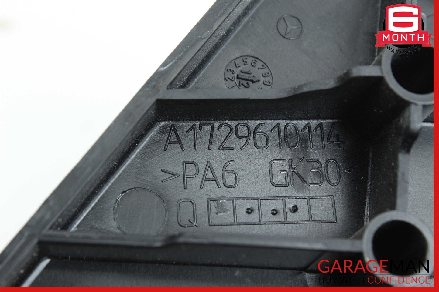 12-16 Mercedes R172 SLK250 Luggage Compartment Left Bracket Partition Black OEM
