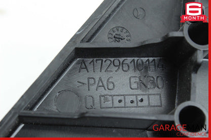 12-16 Mercedes R172 SLK250 Luggage Compartment Left Bracket Partition Black OEM