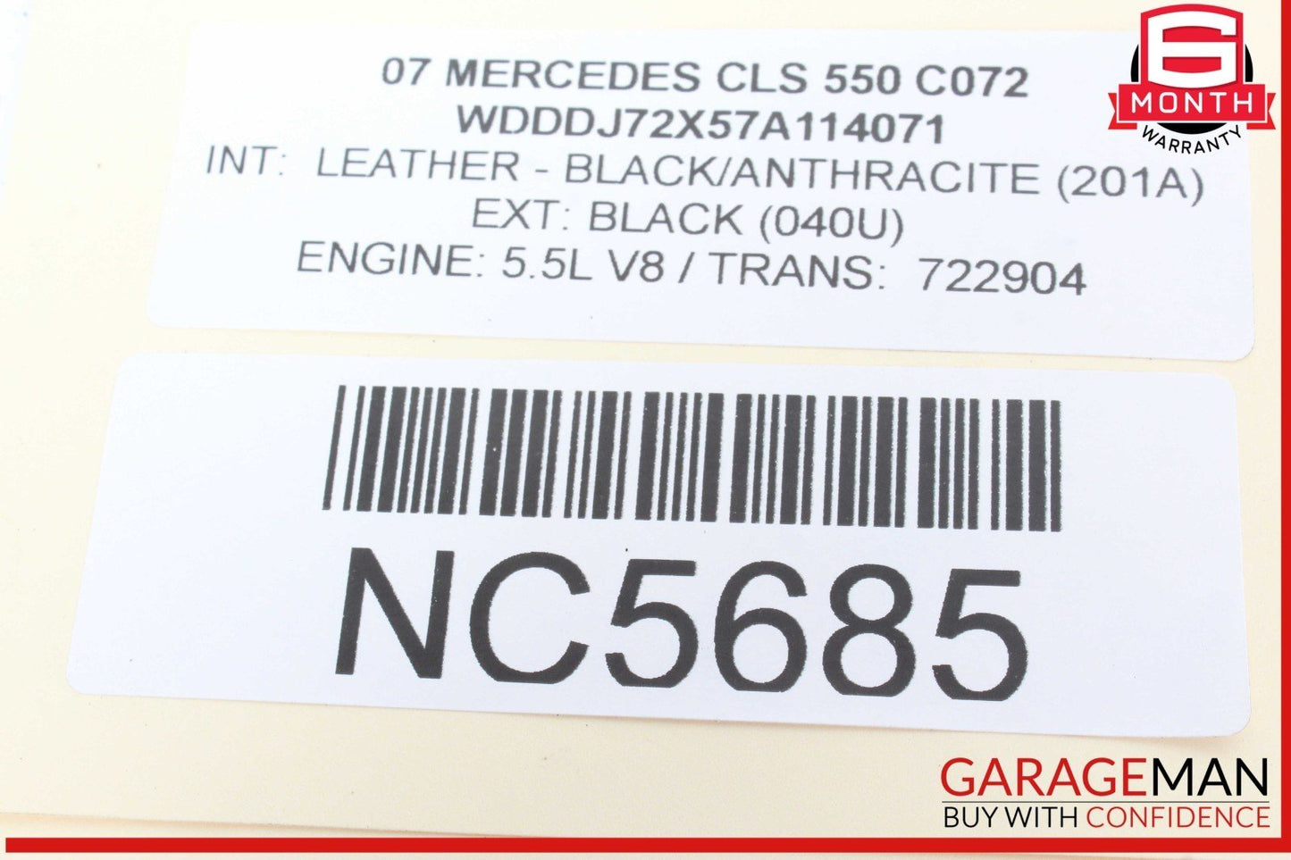 03-12 Mercedes W219 CLS550 E350 Front Left Driver Side Spindle Knuckle Wheel Hub