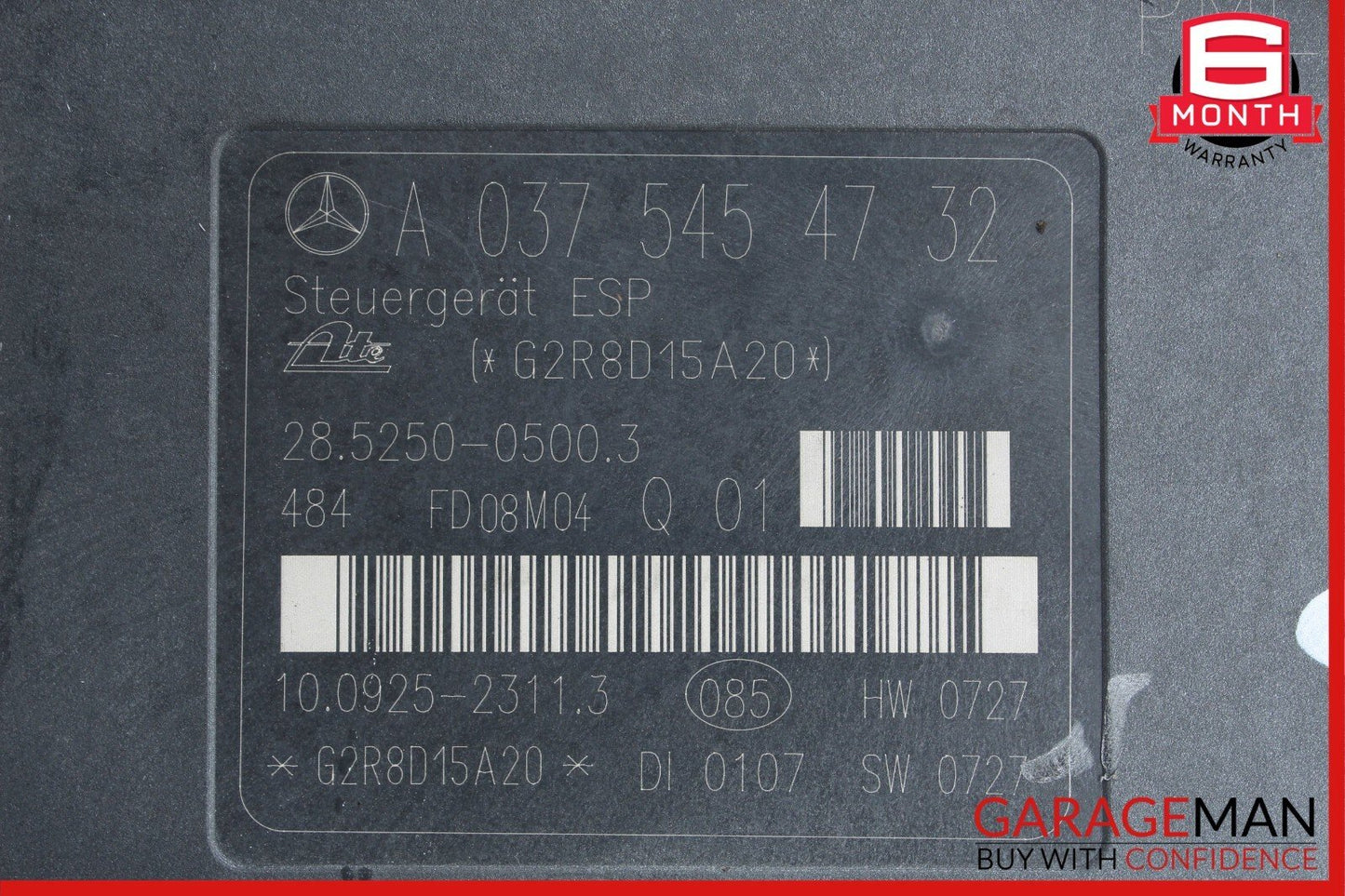 09-11 Mercedes R171 SLK350 SLK300 ABS Anti Lock Brake Pump ESP Module Unit OEM