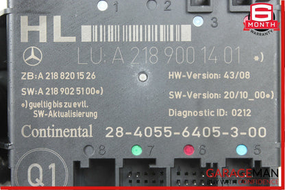 08-14 Mercedes W204 C250 C350 Rear Left Door Control Module 2189001401 OEM