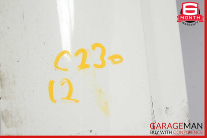 12-14 Mercedes W204 C250 Coupe Sport Left Side Skirt Rocker Moulding Polar White