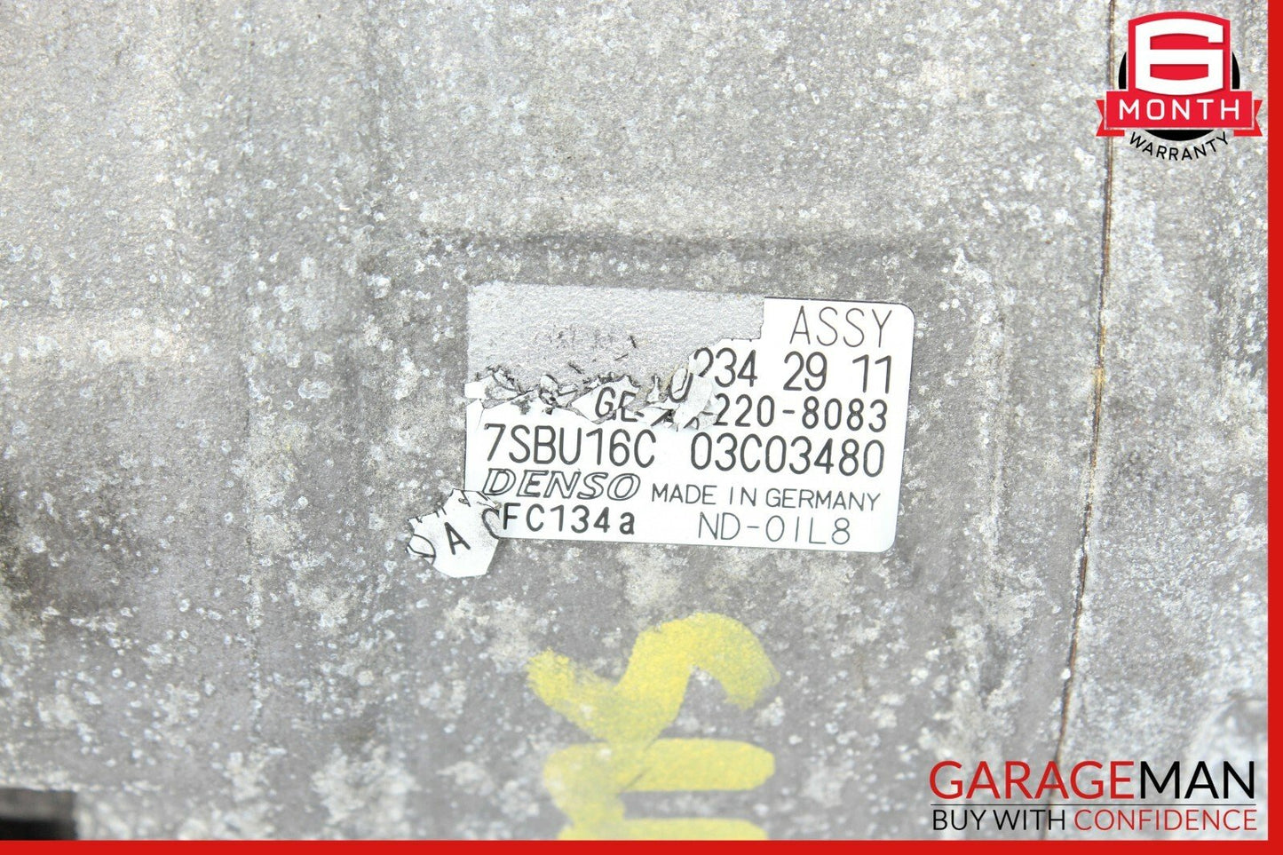 01-04 Mercedes R170 SLK230 SLK320 A/C Compressor Air Conditioning 0002342911
