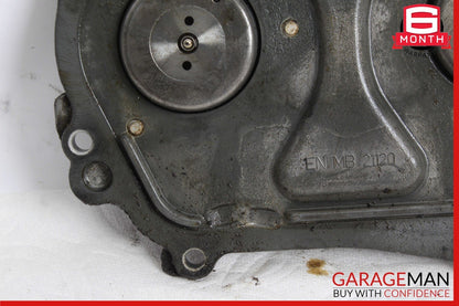 12-18 Mercedes S550 E550 Front Left / Right Engine Timing Chain Cover Plate