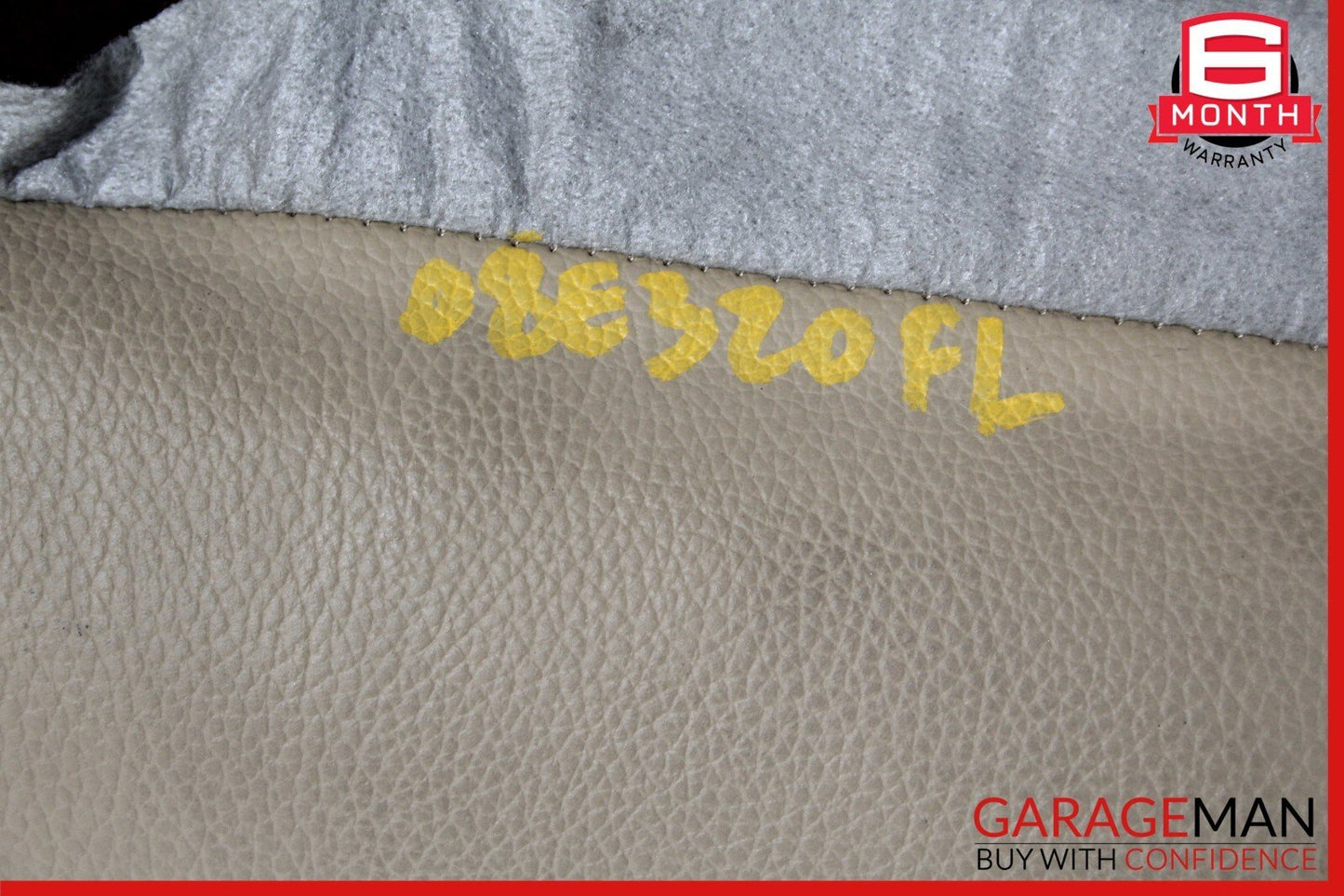 07-09 Mercedes W211 E350 E550 Front Right / Left Upper Seat Cushion OEM