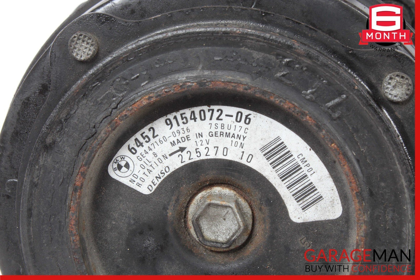 12-19 BMW F10 550i 640i 650i AC A/C Air Conditioning Compressor OEM