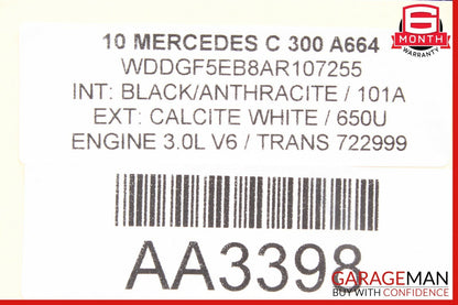 08-15 Mercedes W204 C300 C350 Rear Left Side Door Control Module 2128203885 OEM