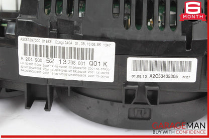 12-14 Mercedes W204 C250 Speedometer Odometer Instrument Cluster Gauge OEM