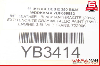 08-17 Mercedes W212 E350 C300 4Matic Front Left Side Axle CV Half Shaft AWD OEM