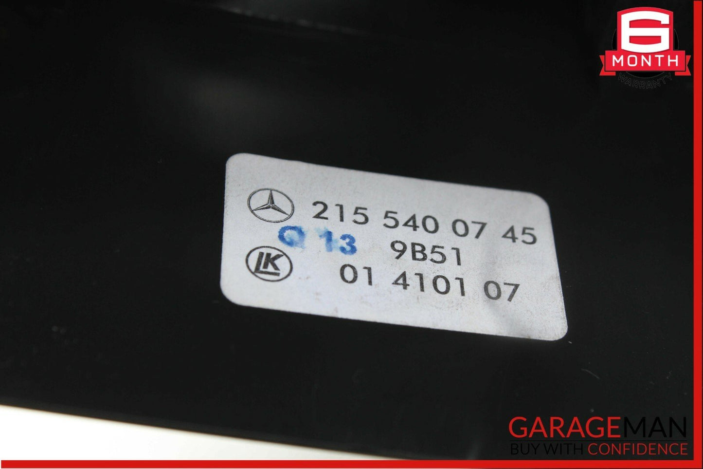 00-02 Mercedes W220 S600 Steering Column Control Switches Assembly Grey OEM